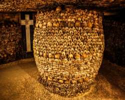 As this place Paris Catacombs is highlighted place for tourist whenever visited Paris so, the authorities decided to give it a new look by decorating 